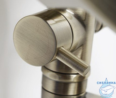 Смеситель для ванны WasserKRAFT Exter 1602L с душевым гарнитуром (бронза)