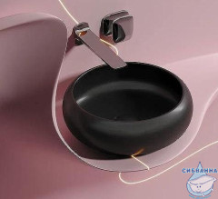  Раковина на столешницу 36 см Ceramicanova Element CN6050MB (черный матовый)