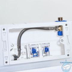 Инсталляция для унитаза Charus City с кнопкой смыва Minimalista хром глянец CR.200.21.01