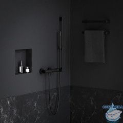 Смеситель для душа Ravak Eleganta X070294 (черный матовый)