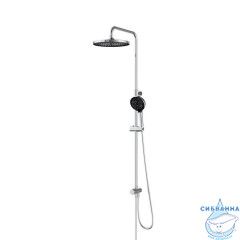 Душевой гарнитур с верхней лейкой, хром, Zodiac, IDDIS, ZDI3F0Ci76