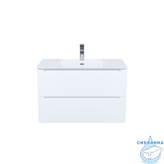 Тумба с умывальником, подвесная, 80 см, белая, Edifice, IDDIS, EDI80W0i95K