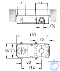 Скрытая часть Vitra Istanbul A42230