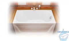 Акриловая ванна Тритон Стандарт 130x70 с ножками
