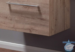 Тумба Dreja Big Inn 80 с раковиной Гармония 80, дуб кантри