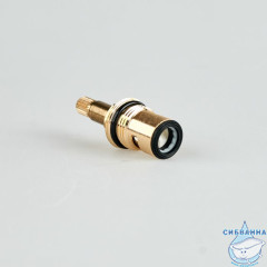 Кран-букса керамическая, 90°, 20 зубцов, M18x1,5, M21, h=53 мм, IDDIS, 998CR532SM