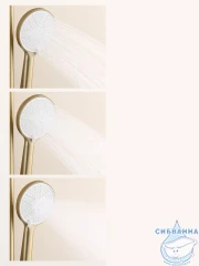 Душевая система Calypso CS2420-3 250 1 режим (золото матовое)