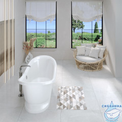 Ванна из искусственного камня Aqua de Marco Fidji 190х89