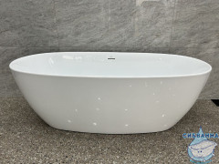 Акриловая ванна Abber 170х80 AB9265-1.7 белая