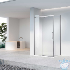 Душевое ограждение Vincea Como-N 160x100 профиль хром, стекло прозрачное VSR-4CN1016CL