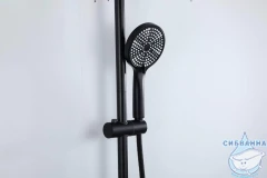 Душевая система Frap F24806-6 250 1 режим (черный)