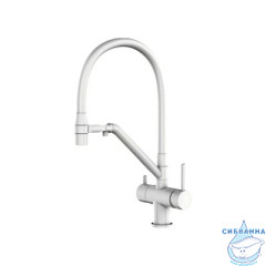 Смеситель для кухни Gappo G4398-88 (белый)