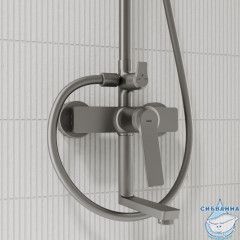 Душевая система Iddis Parker 340 1 режим PARGM3Fi06 (графит)