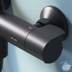 Душевая система Am.Pm X-Joy 230 1 режим F0785A522 (черный матовый)