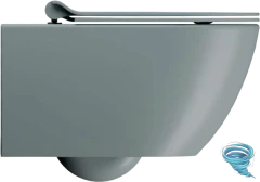 Унитаз подвесной GSI Pura 8815FR504  с сиденьем Soft Close (микролифт)