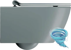 Унитаз подвесной GSI Pura 8815FR504  с сиденьем Soft Close (микролифт)