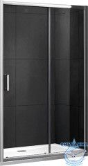 Дверь в нишу Gemy Victoria S30191H профиль хром, стекло прозрачное