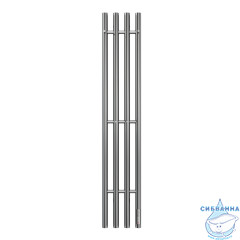 Полотенцесушитель электрический Terminus Quatro круглый 22х120 (хром)