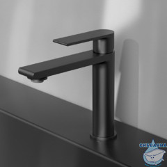 Смеситель для раковины Vincea Vogue VBF-1V1MB (черный матовый)