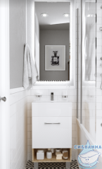 Тумба напольная1Marka July 50Н с раковиной July 50 Дуб Сонома