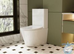 Унитаз напольный Abber Bequem AC1112  с бачком и сиденьем Soft Close (микролифт)