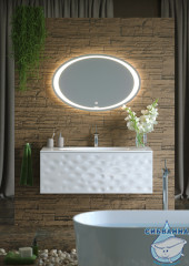 Зеркало 100 см Aqwella Clarberg Ellipse 