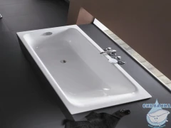Стальная ванна Bette Select 170x75 с шумоизоляцией,с грязеотталкивающим покрытием betteglasur® plus, с ножками