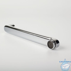 Излив для смесителя, ванна, плоский, нерж. сталь, 172 мм, поворотный, хром, IDDIS, 995F17C2SM