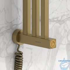 Полотенцесушитель электрический Сунержа Хорда 60 (с возможностью скрытого подключения) (золотой шёлк)
