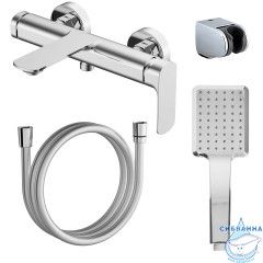 Смеситель для ванны Azario Asher AZ-VNN238311C (хром)