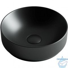  Раковина на столешницу 36 см Ceramicanova Element CN6007 (черный матовый)