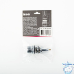 Дивертор для смесителя, латунь, h=64 мм, M24x1,5, вытяжной, хром, IDDIS, 997B0264SM