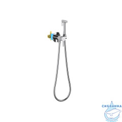 Смеситель с гигиеническим душем Aquatek Европа AQ1021CR (хром)