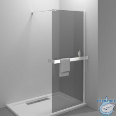 Walk-in Vincea Walk In HR 80 профиль хром, стекло тонированное VSW-4HR800CG