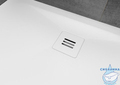 Поддон из литьевого мрамора Riho Velvet Sole 120x100 белый DN36005X0000000