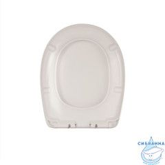 Сиденье для унитаза, soft close, дюропласт, IDDIS, ID 136 Dp Sc