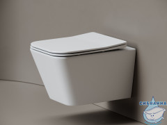 Унитаз подвесной безободковый Ceramicanova Miro CN11003T с сиденьем быстросъемным Soft Close (микролифт)