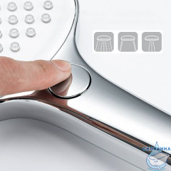 Ручной душ Gappo 3 режима G001 (хром/белый)