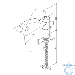 Смеситель для кухни Damixa Arc 290007364 (черный матовый)
