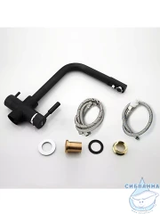 Смеситель кухни Frap F4352-7 (черный матовый)