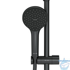 Душевая система Am.Pm Sunny 220 1 режим F0785C922 (черный матовый)