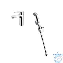 Смеситель с гигиеническим душем Aquatek Ника AQ1812CR (хром )