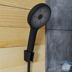 Держатель для лейки, черный, 080, IDDIS, 080BL00i53