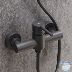 Смеситель для душа Damixa Scandinavian Pure 362000300 (черный матовый)