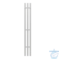 Полотенцесушитель электрический Terminus Tres квадратный 15х120 (белый)