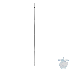 Полотенцесушитель электрический Terminus Uno 3х160 квадратная (с возможностью скрытого подключения) (хром)