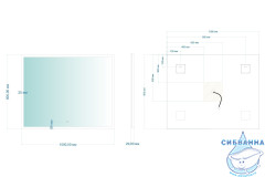 Зеркало ABBER See 100 AG6107SL-1.0