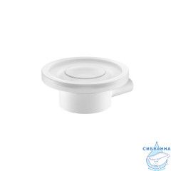 Мыльница, нержавеющая сталь, Petite, белый матовый, IDDIS, PETWTSGi42