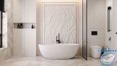 Ванна из искусственного камня ABBER Stein 160x75 AS9624-1.6