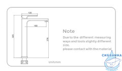 Смеситель для раковины Gappo G1017-2 (без донного клапана) (хром/белый)